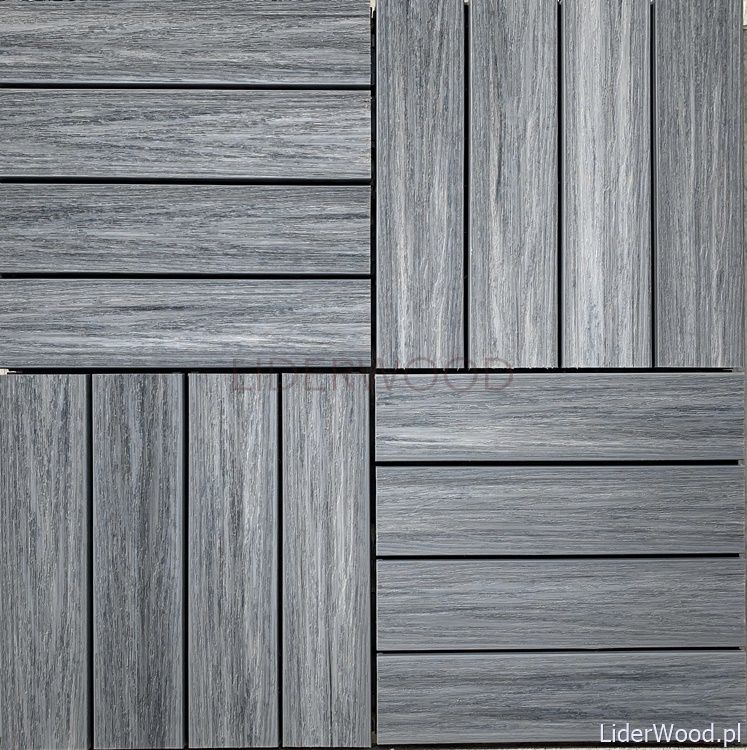 Podest Tarasowy Kompozytowy Premium Gray 30 x 30 x 2,5 cm Podest Tarasowy Kompozytowy Premium Gray 30 x 30 x 2,5 cm