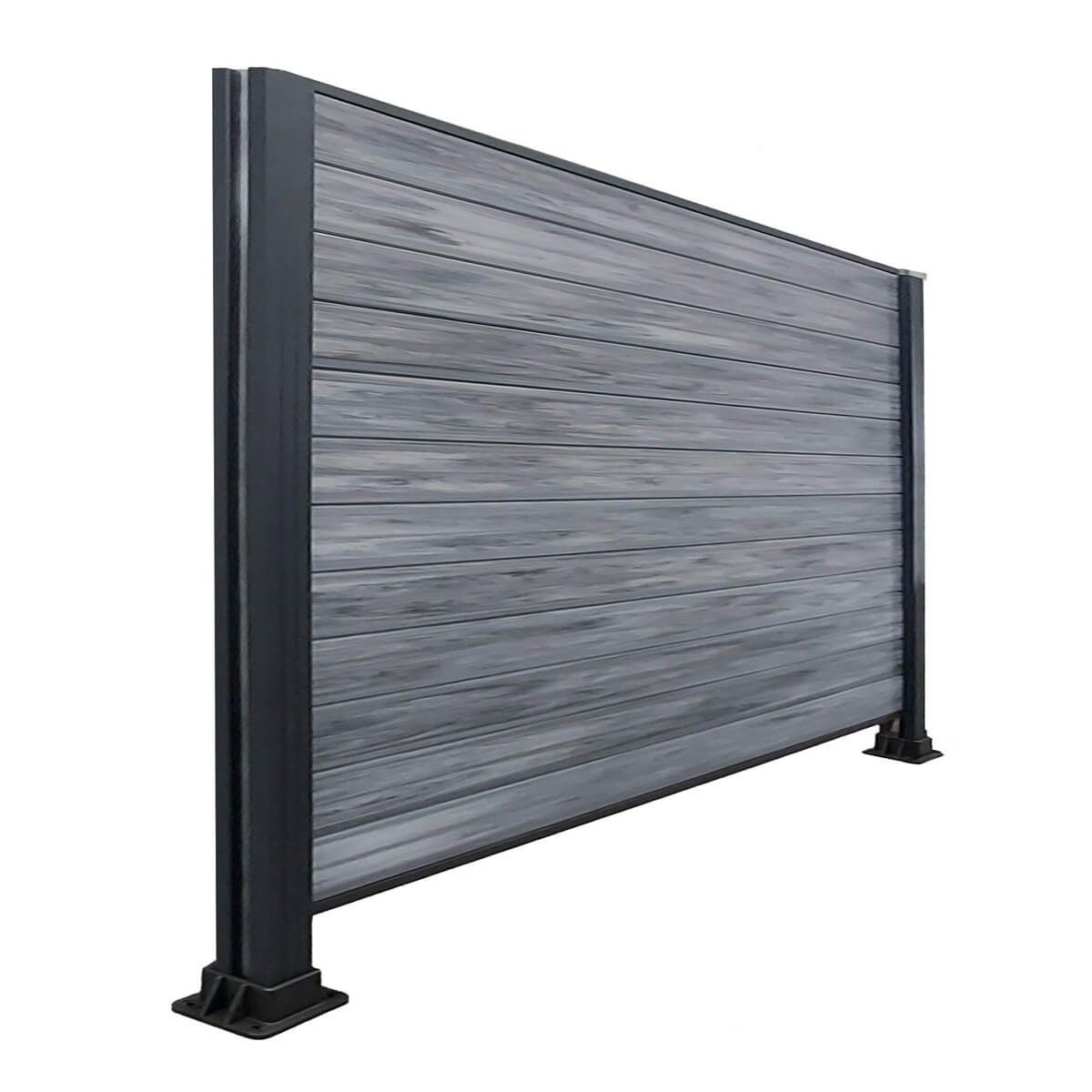 Deska Ogrodzeniowa Standard Antracyt 162 x 20 mm – dł. 1,8 m
