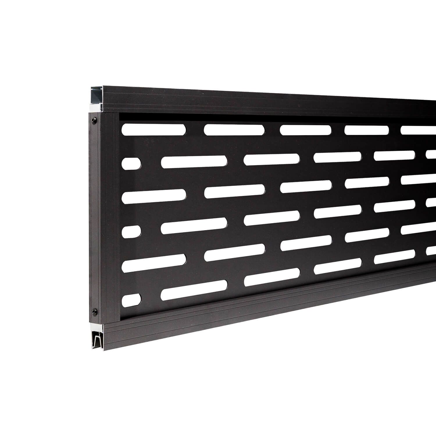 Dekoratyvinė tvoros panelė spalvos Alfa Antracito 30 x 180 cm Dekoratyvinė tvoros panelė spalvos Alfa Antracito 30 x 180 cm