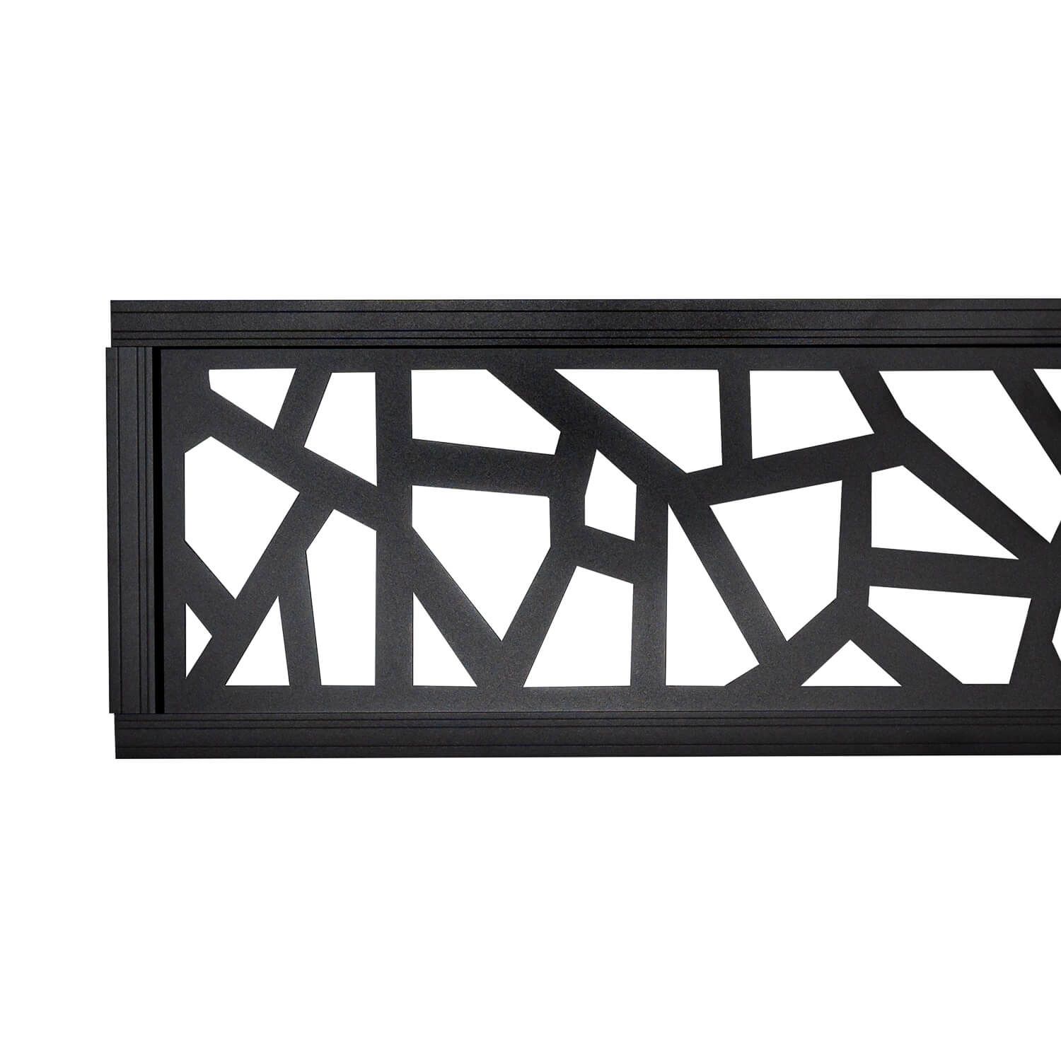 Dekoratyvinė tvoros panelė spalvos Artis Antracito 30 x 180 cm Dekoratyvinė tvoros panelė spalvos Artis Antracito 30 x 180 cm