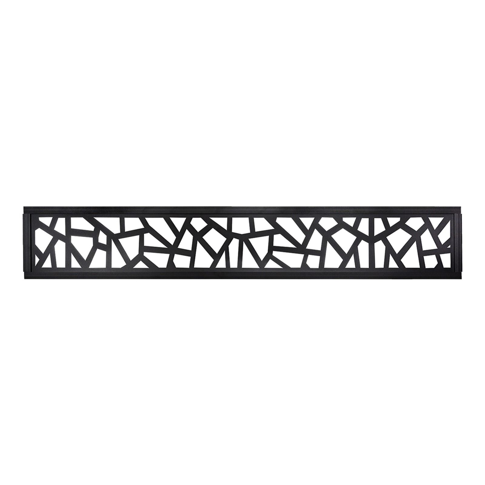 Dekoratyvinė tvoros panelė spalvos Artis Antracito 30 x 180 cm Dekoratyvinė tvoros panelė spalvos Artis Antracito 30 x 180 cm