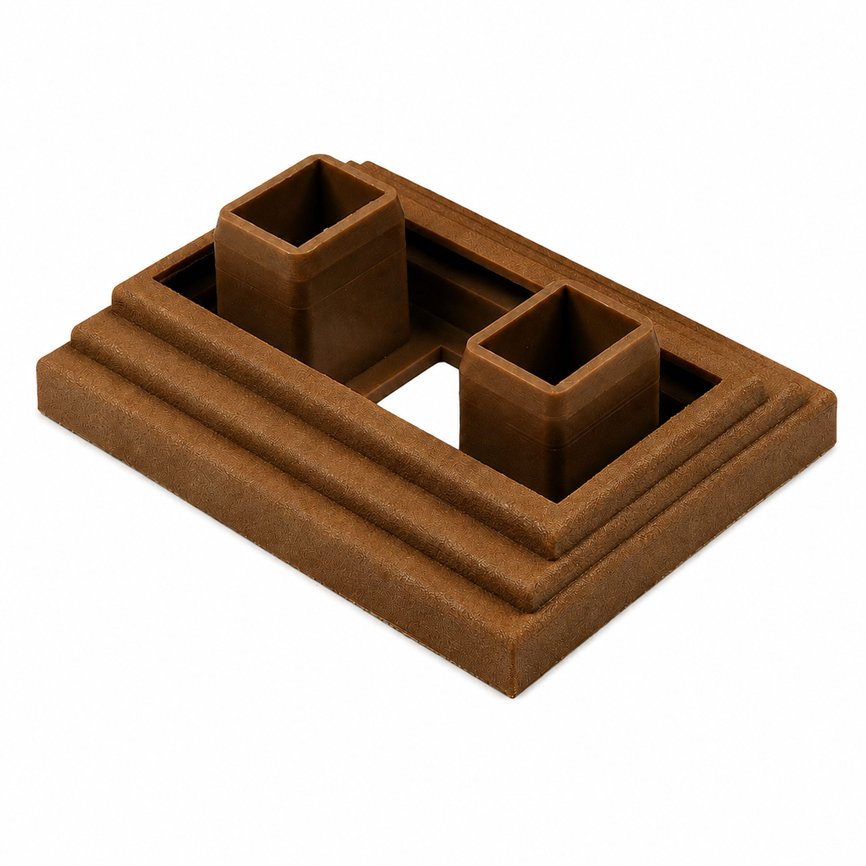 Tvirtinimo elementas dekoratyviniams profiliams 9 x 4 cm Premium Teak Tvirtinimo elementas dekoratyviniams profiliams 9 x 4 cm Premium Teak