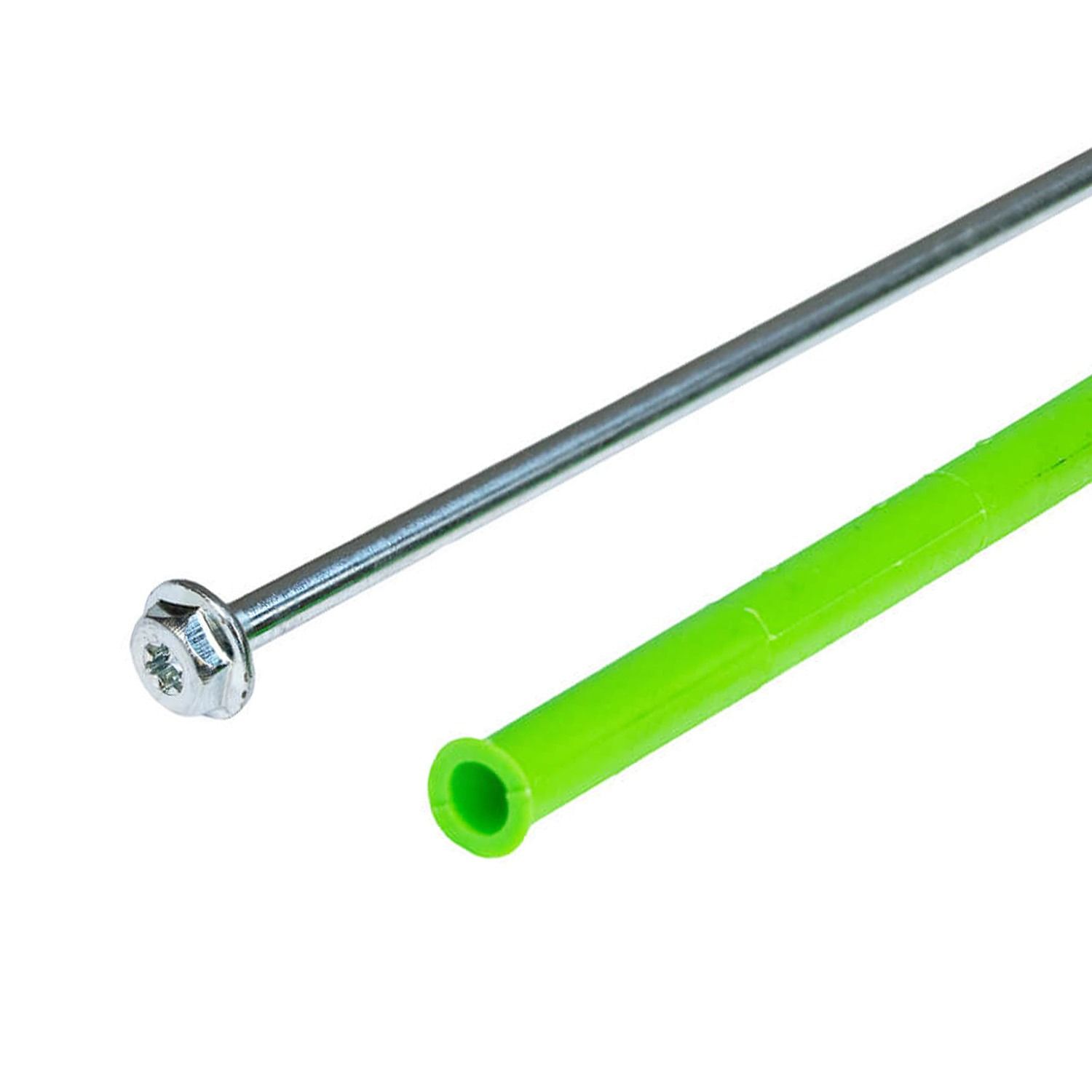 Rėminis kaištis 10x260 mm + sraigtas su poveržline galvute TORX 7x260 mm – 50 vnt. Rėminis kaištis 10x260 mm + sraigtas su poveržline galvute TORX 7x260 mm – 50 vnt.
