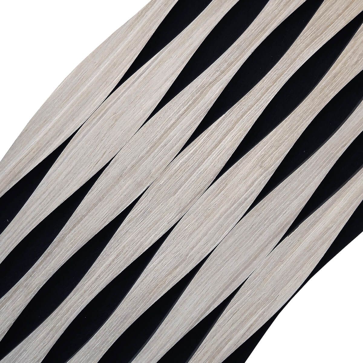 Lamele ścienne akustyczne na filcu V-Line Dąb Soft Fornir 2,1 x 30,5 cm – dł. 2,7 m