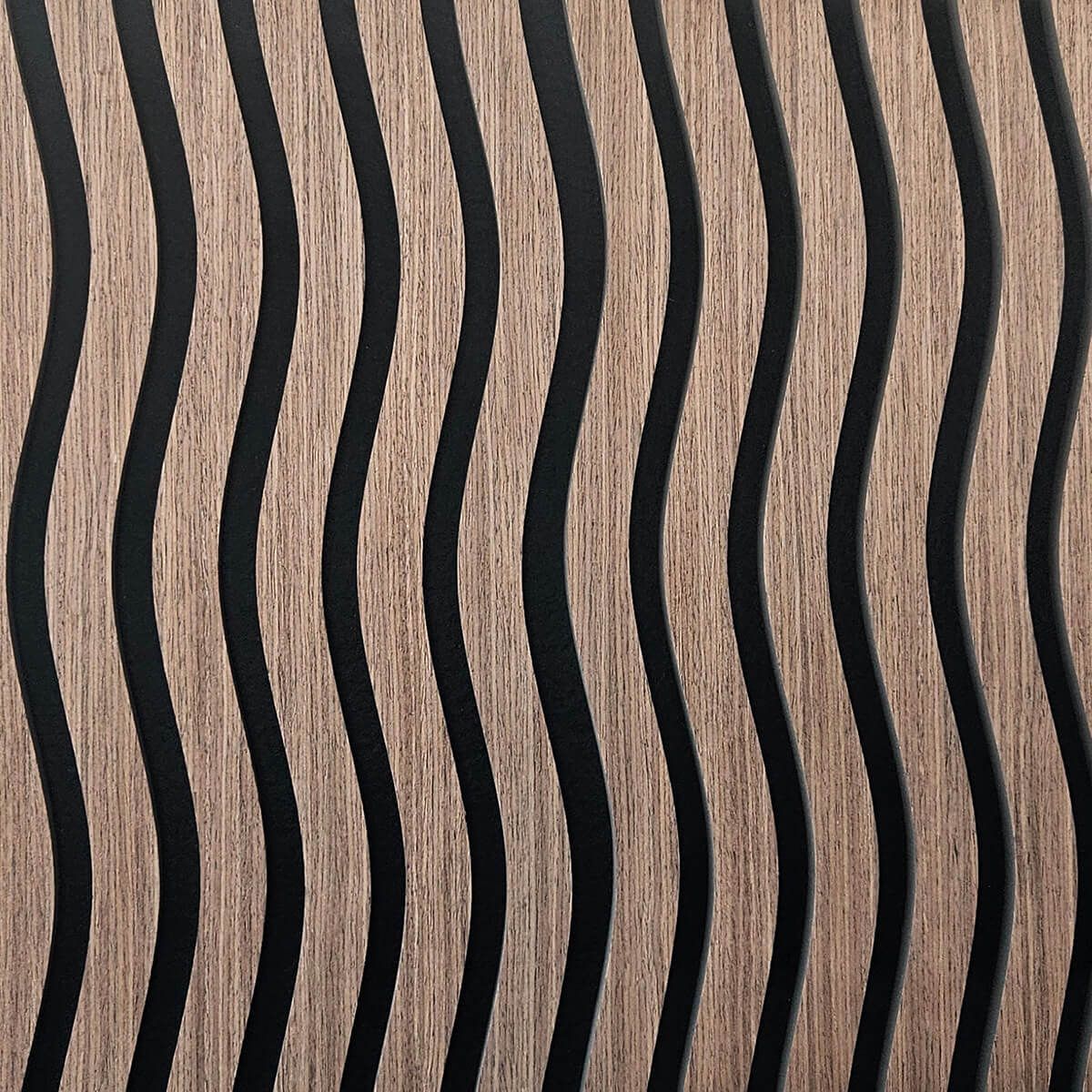 Lamele ścienne akustyczne na filcu S-Line Dąb Ciemny Fornir 2,1 x 30,5 cm – dł. 2,7 m Lamele ścienne akustyczne na filcu S-Line Dąb Ciemny Fornir 2,1 x 30,5 cm – dł. 2,7 m