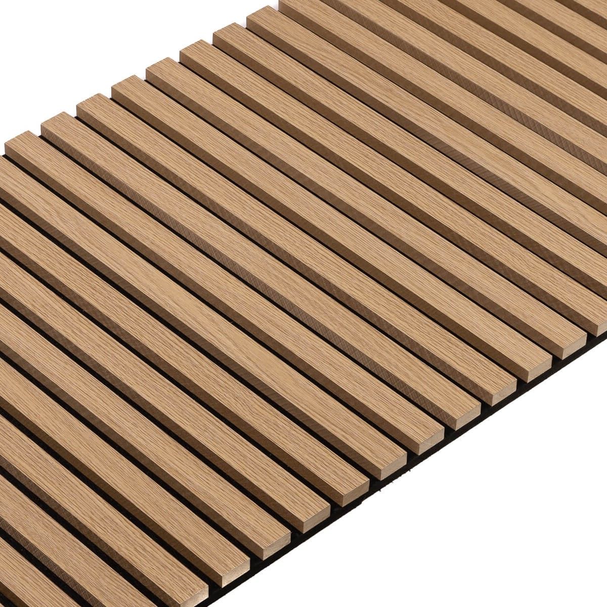 Lamele ścienne akustyczne na filcu Dąb Sonoma 2 x 32 cm – dł. 2,7 m Lamele ścienne akustyczne na filcu Dąb Sonoma 2 x 32 cm – dł. 2,7 m