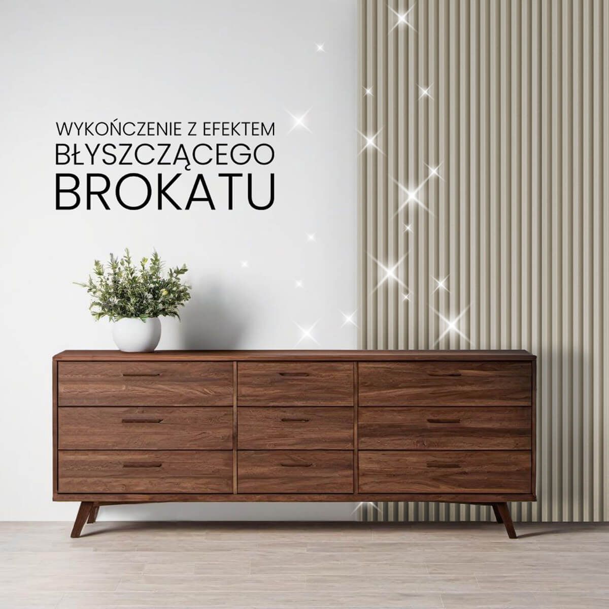 Listwa Lamelowa Startowa Ecru Brokat 2,4 x 2,4 cm – dł. 2,7 m Listwa Lamelowa Startowa Ecru Brokat 2,4 x 2,4 cm – dł. 2,7 m