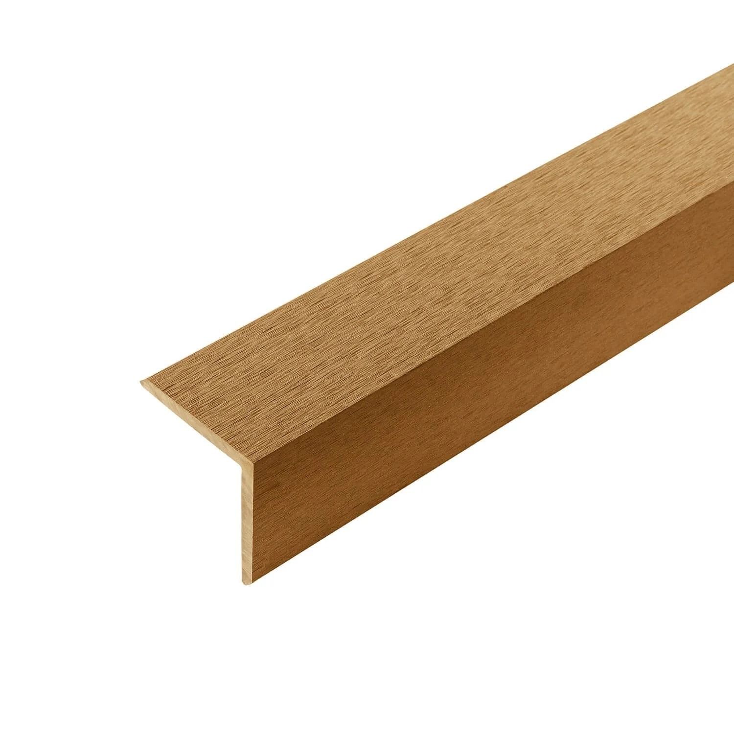 Kampinis kompozitinis profilis Classic Šviesiai Ruda 48x48 mm – 2,4 m Kampinis kompozitinis profilis Classic Šviesiai Ruda 48x48 mm – 2,4 m
