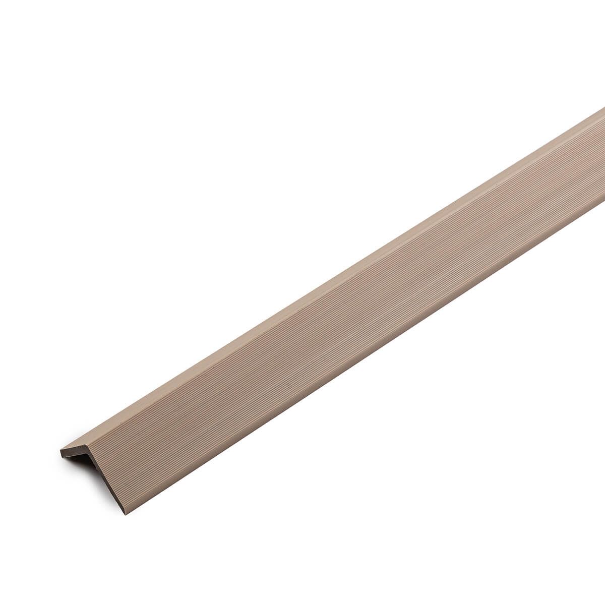 Listwa Kompozytowa Kątowa Premium Ecru 50x50 mm – dł. 2,9 m