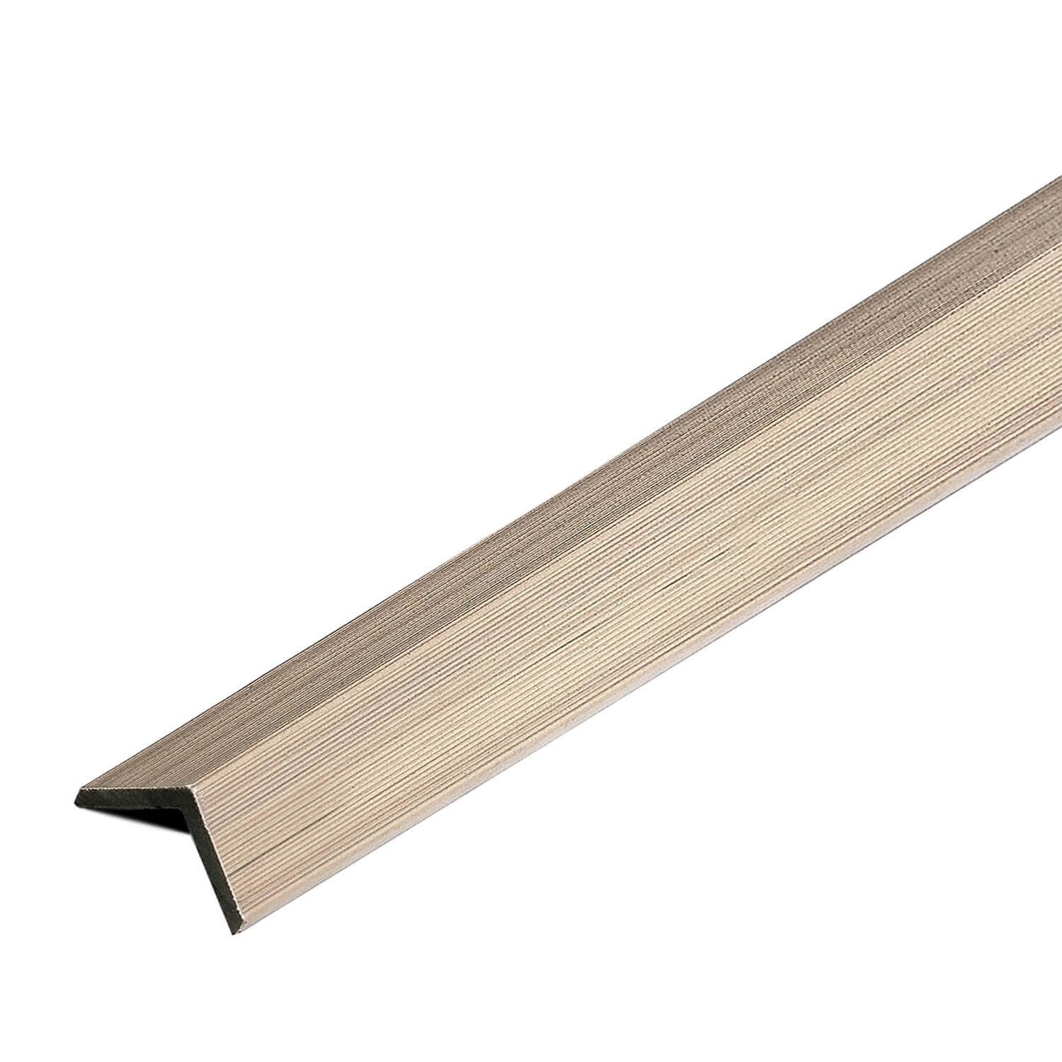 Listwa Kompozytowa Kątowa Premium Ecru 50x50 mm – dł. 2,9 m Listwa Kompozytowa Kątowa Premium Ecru 50x50 mm – dł. 2,9 m