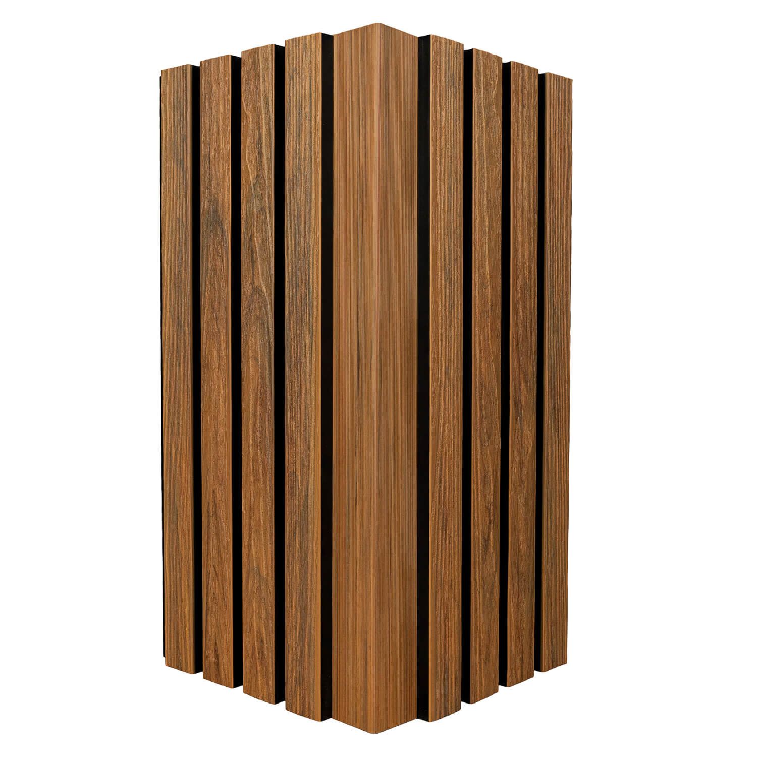 Kampinis kompozitinis profilis Premium Ąžuolas Natūralus 50x50 mm fasado lamelėms – 2,9 m Kampinis kompozitinis profilis Premium Ąžuolas Natūralus 50x50 mm fasado lamelėms – 2,9 m