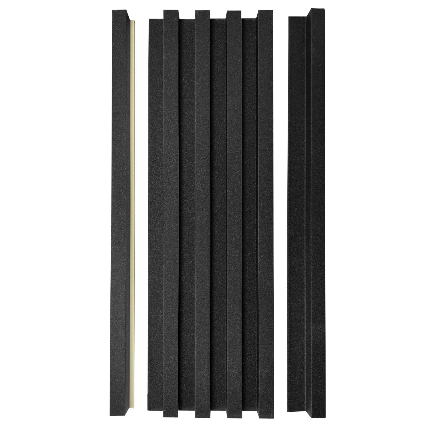 Listwa Lamelowa Startowa Czarny Brokat 2,4 x 2,4 cm – dł. 2,7 m Listwa Lamelowa Startowa Czarny Brokat 2,4 x 2,4 cm – dł. 2,7 m