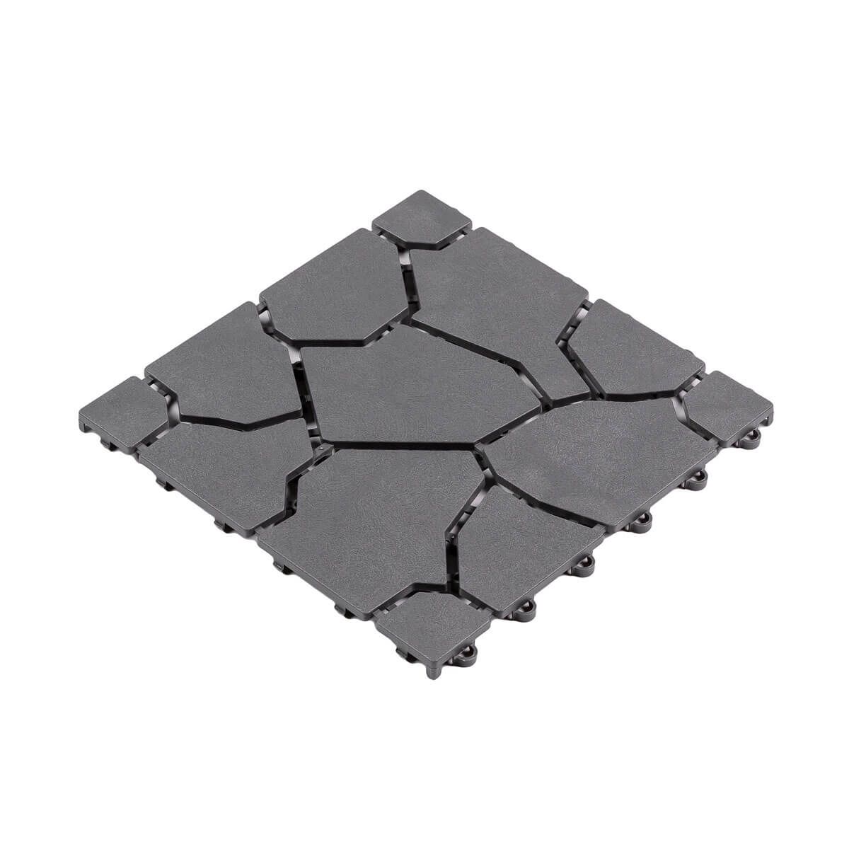 Płytka Ogrodowa Tarasowa Uni-Floor Kamień Szary 28 x 28 x 1,5 cm Płytka Ogrodowa Tarasowa Uni-Floor Kamień Szary 28 x 28 x 1,5 cm