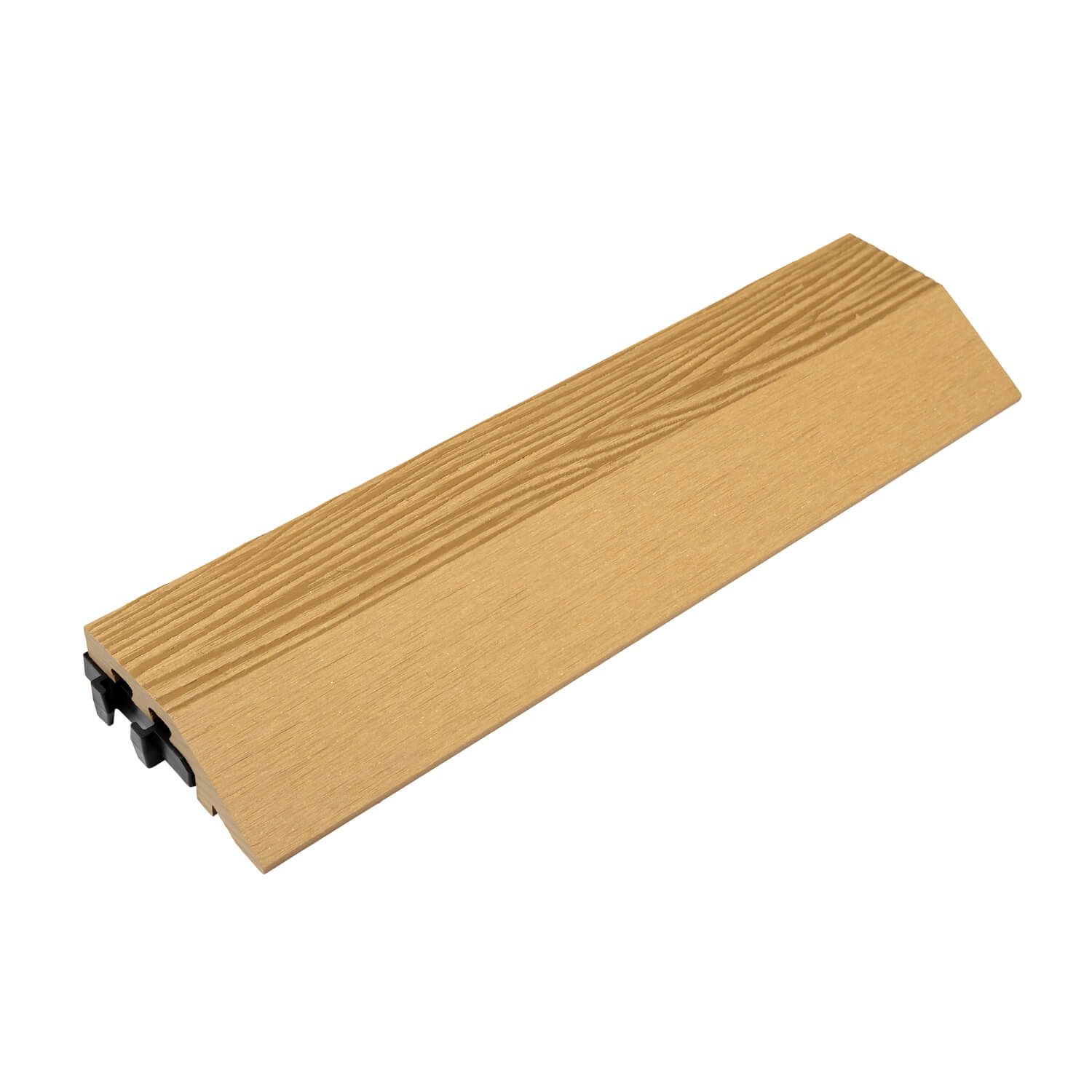 Plytelė terasai kompozitinė šoninė 3D Medaus Teak Plytelė terasai kompozitinė šoninė 3D Medaus Teak