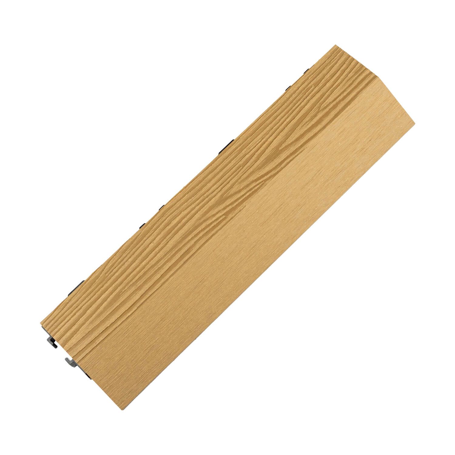 Plytelė terasai kompozitinė šoninė 3D Medaus Teak Plytelė terasai kompozitinė šoninė 3D Medaus Teak