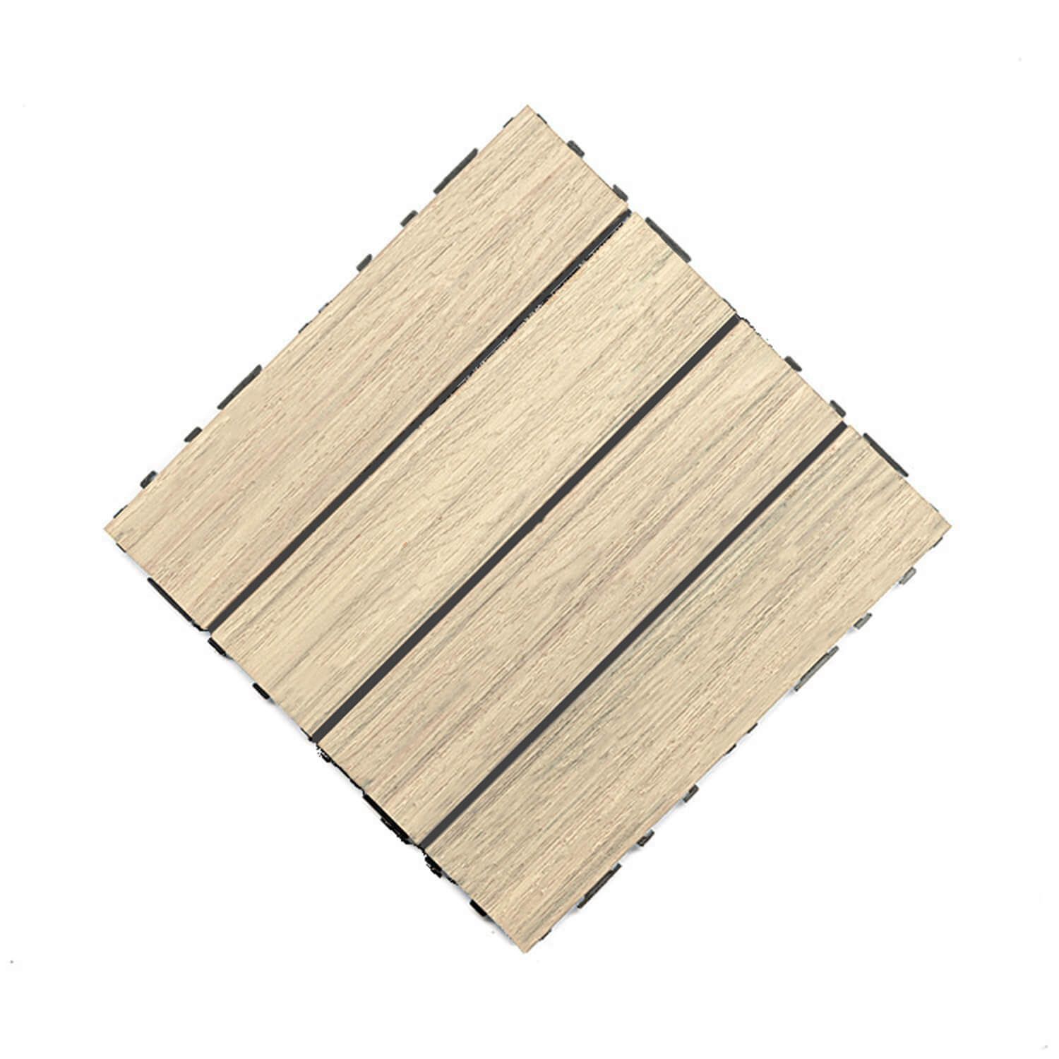 Plytelė terasinė kompozitinė Premium Ecru 30 x 30 x 2,5 cm Plytelė terasinė kompozitinė Premium Ecru 30 x 30 x 2,5 cm