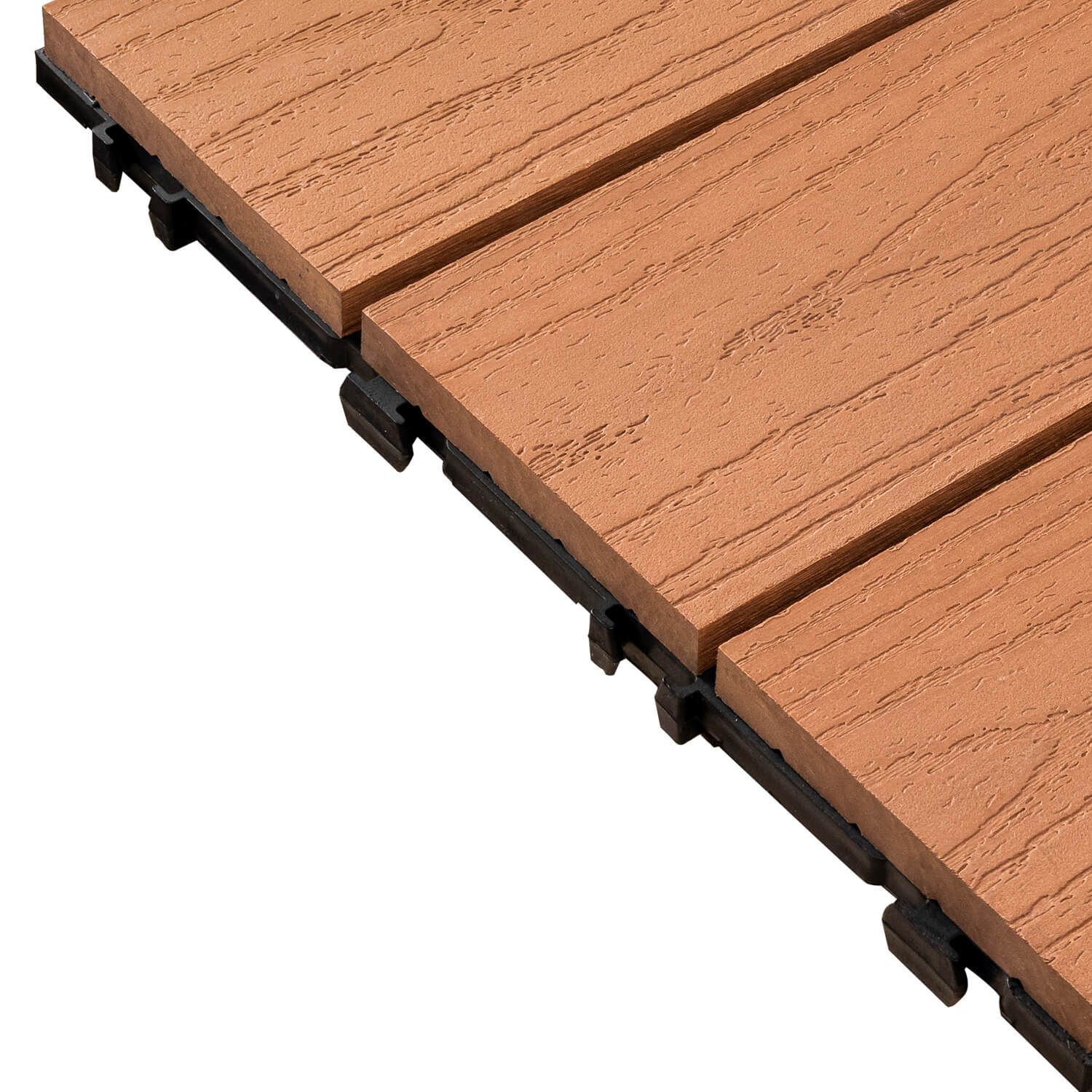 Plytelė terasinė kompozitinė 3D Solid Šviesiai Ruda 30 x 30 x 2,5 cm Plytelė terasinė kompozitinė 3D Solid Šviesiai Ruda 30 x 30 x 2,5 cm