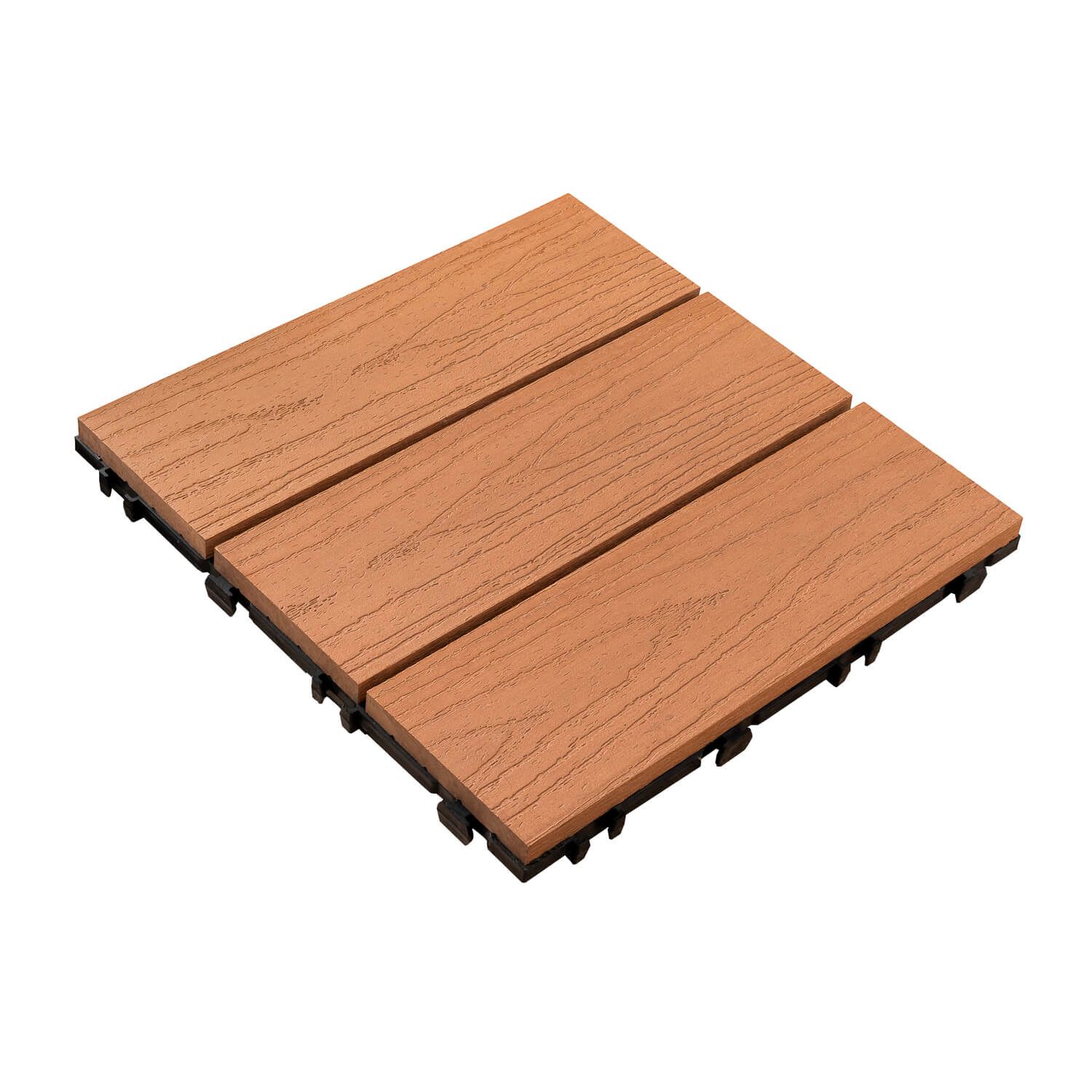 Plytelė terasinė kompozitinė 3D Solid Šviesiai Ruda 30 x 30 x 2,5 cm Plytelė terasinė kompozitinė 3D Solid Šviesiai Ruda 30 x 30 x 2,5 cm