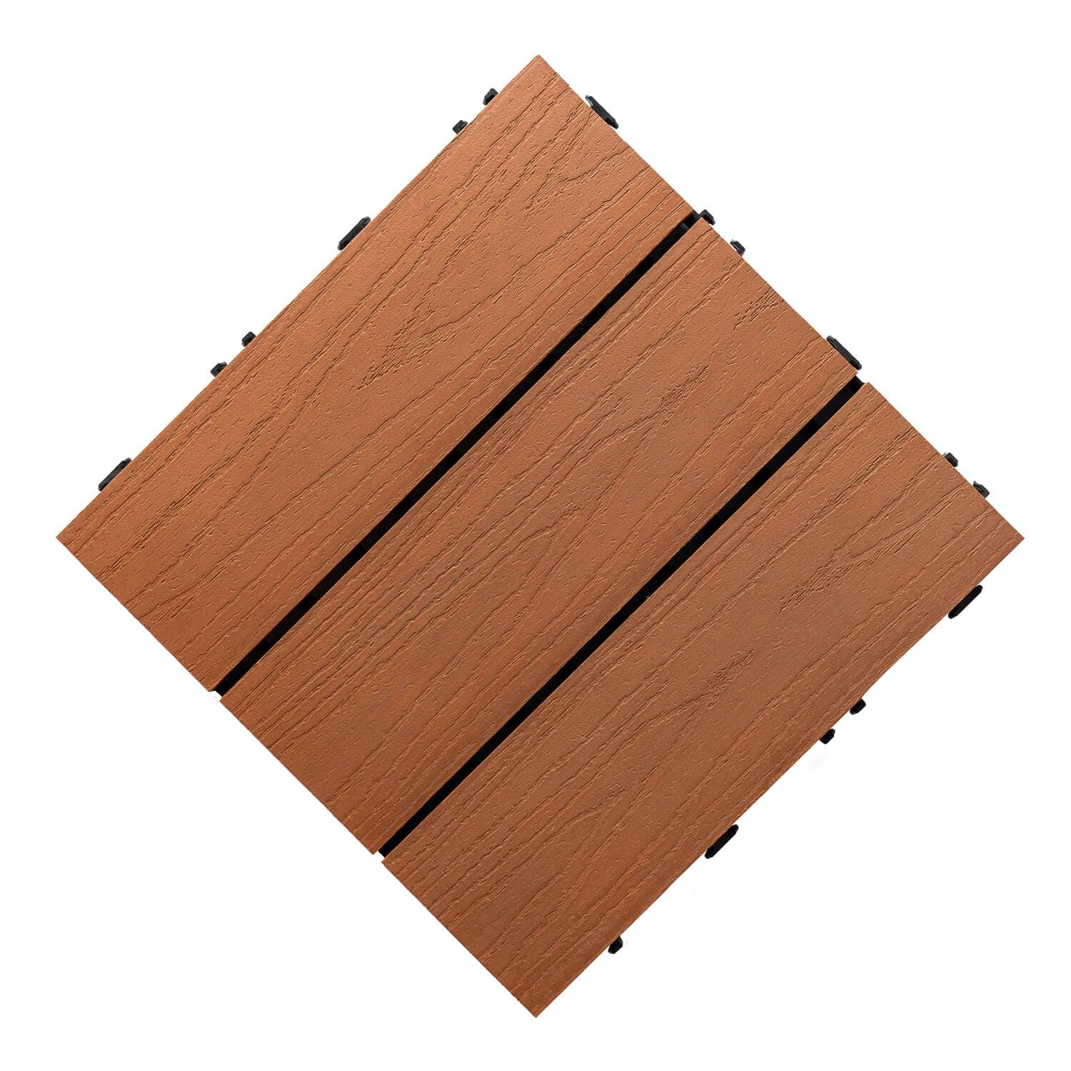 Plytelė terasinė kompozitinė 3D Solid Šviesiai Ruda 30 x 30 x 2,5 cm Plytelė terasinė kompozitinė 3D Solid Šviesiai Ruda 30 x 30 x 2,5 cm