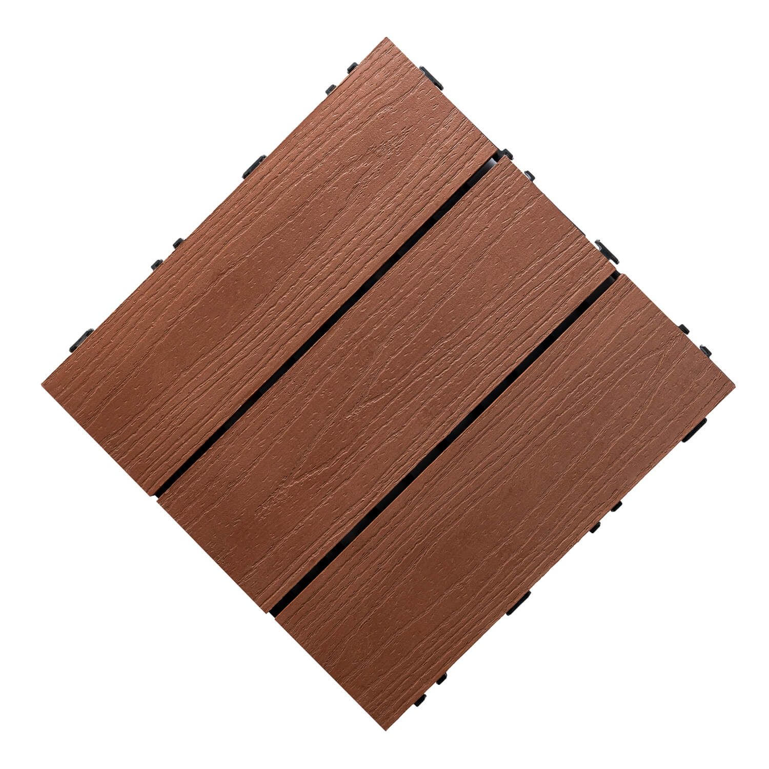 Plytelė terasinė kompozitinė 3D Solid Mahagono 30 x 30 x 2,5 cm Plytelė terasinė kompozitinė 3D Solid Mahagono 30 x 30 x 2,5 cm