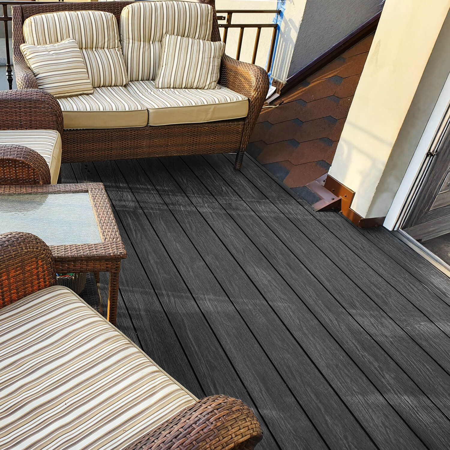 Deska Tarasowa Kompozytowa Premium Gray / Antracyt – dł. 3,5 m