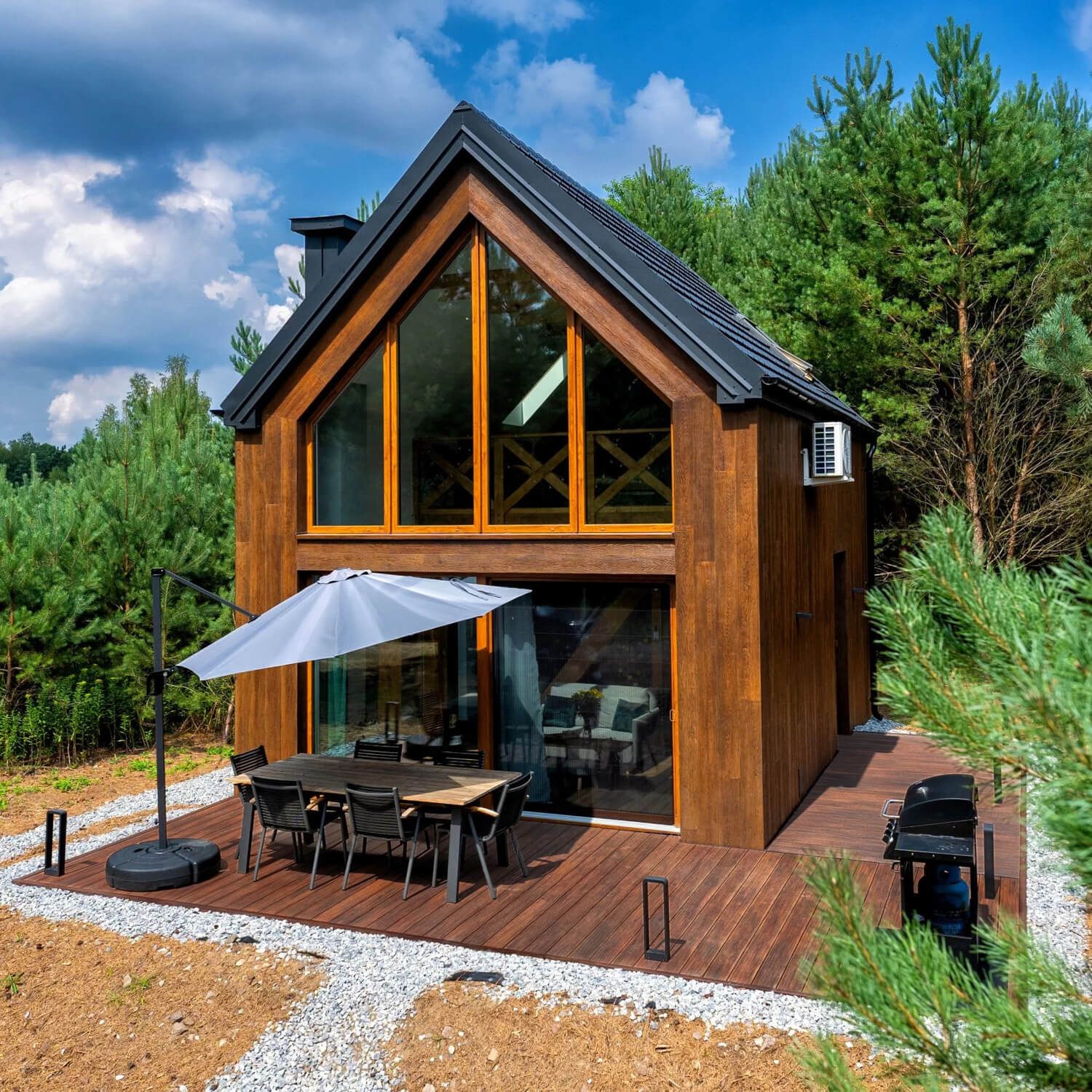 Deska Tarasowa Kompozytowa Premium Teak / Redwood - dł. 3 m