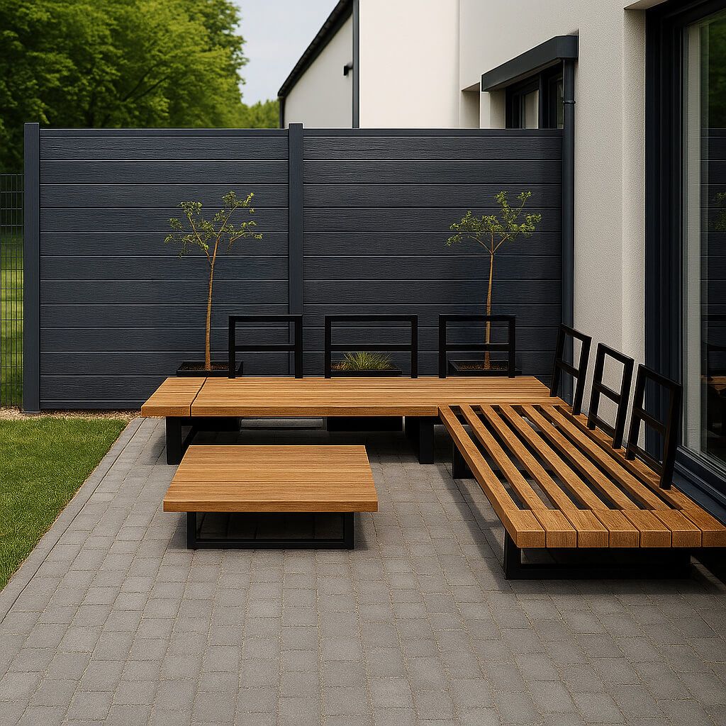 Deska Ogrodzeniowa Premium Antracyt 162 x 20 mm – dł. 1,8 m Deska Ogrodzeniowa Premium Antracyt 162 x 20 mm – dł. 1,8 m