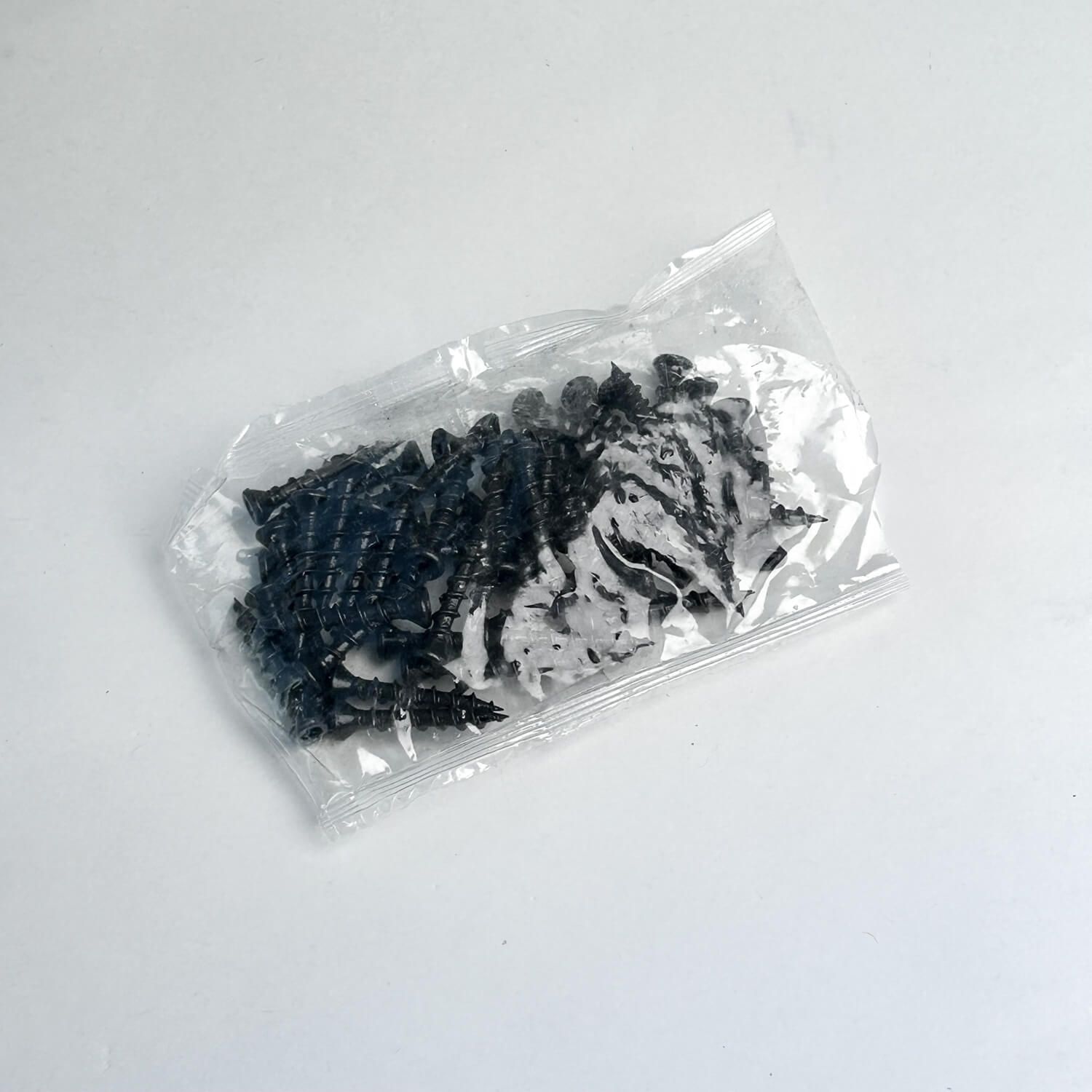 Wkręt 4 x 25 mm ze stali nierdzewnej Czarny – 200 szt.