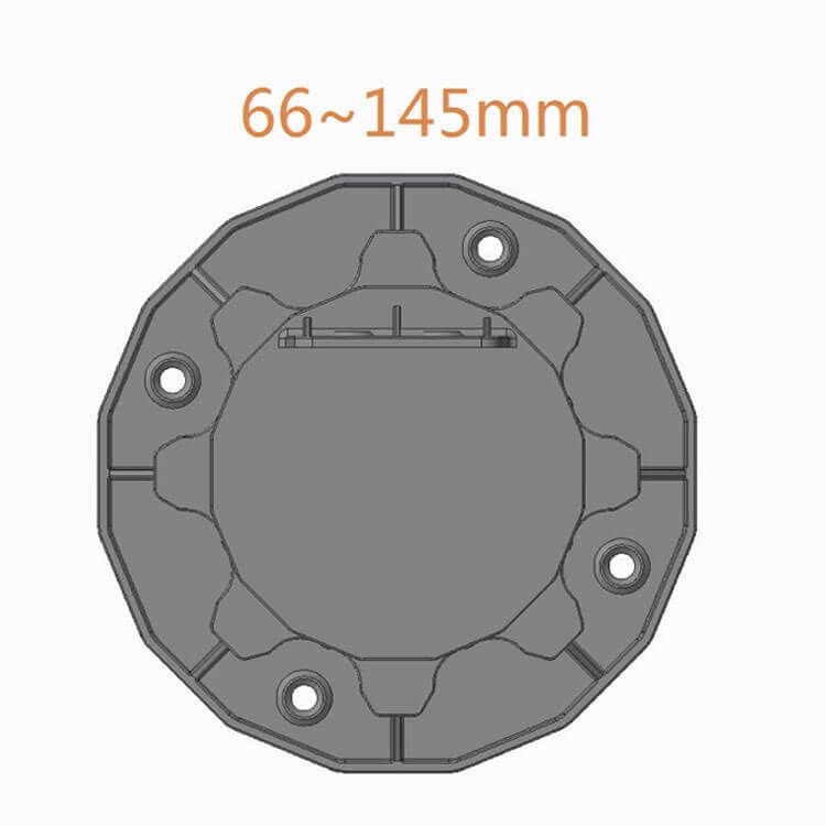 Wspornik Tarasowy Regulowany pod legar ETL 66-145 mm Wspornik Tarasowy Regulowany pod legar ETL 66-145 mm