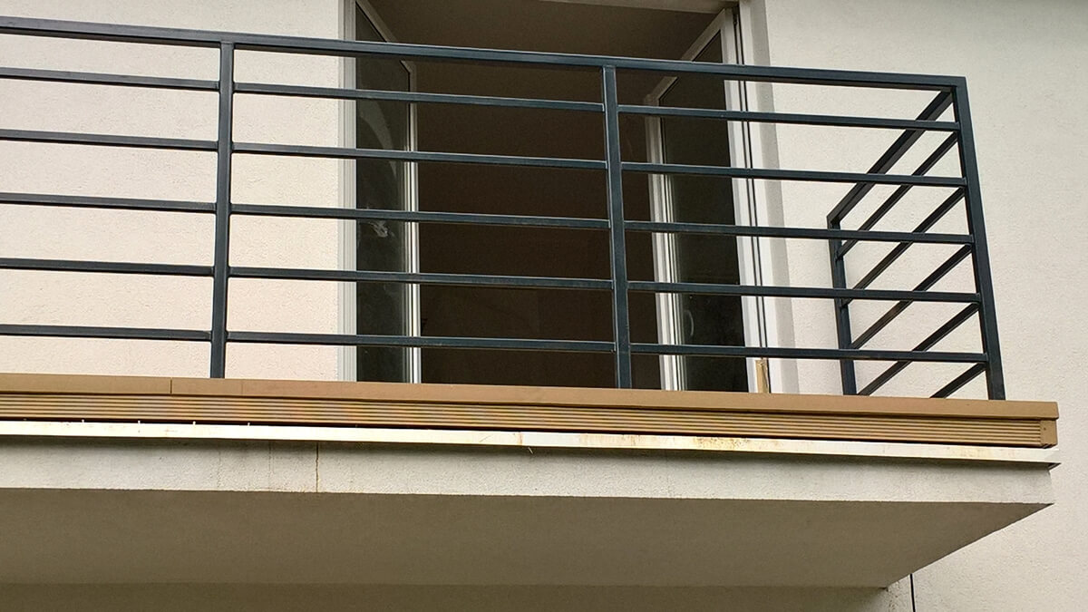 Kampinis balkonas, Standard Medaus Teak kompozitinė terasinė lenta