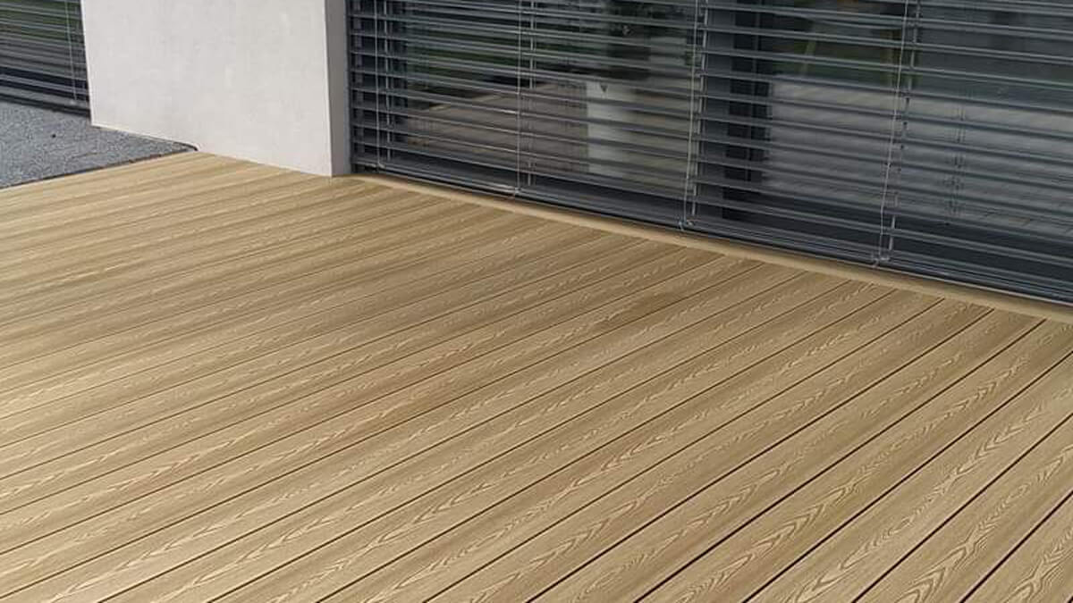 Terasa iš 3D Medaus Teak kompozitinės terasinės lentos