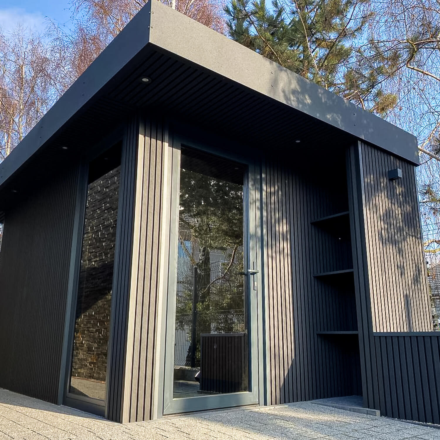 sauna lamelės premium silver gray liderwood