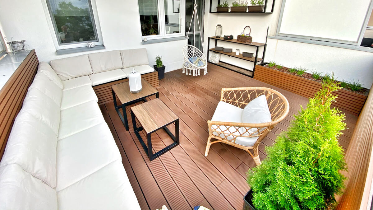 Terasos apdaila, Premium Teak lamelinė lenta
