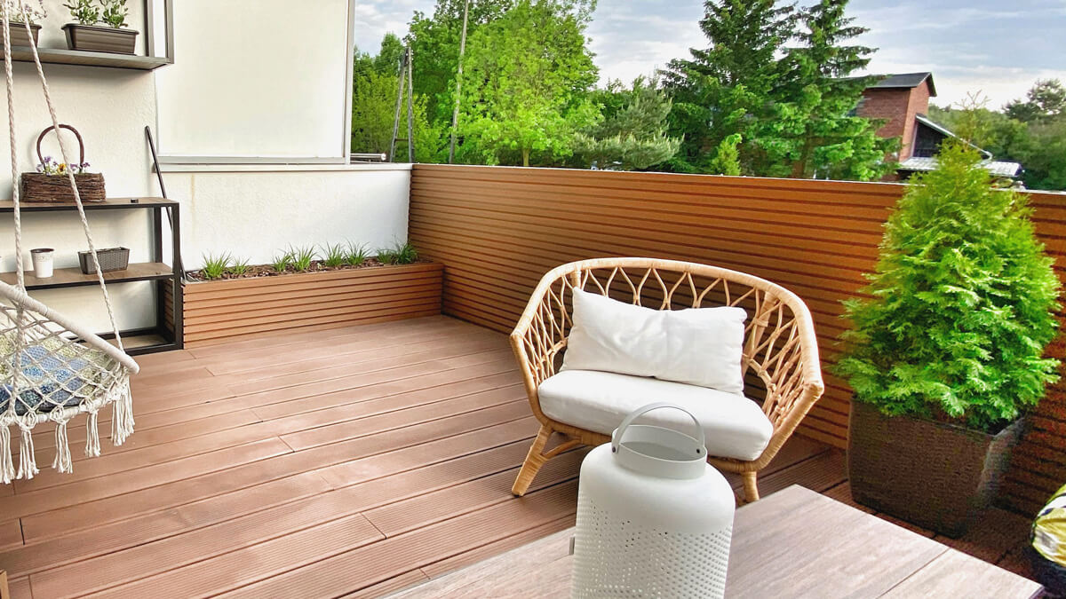 Terasos apdaila, Premium Teak lamelinė lenta