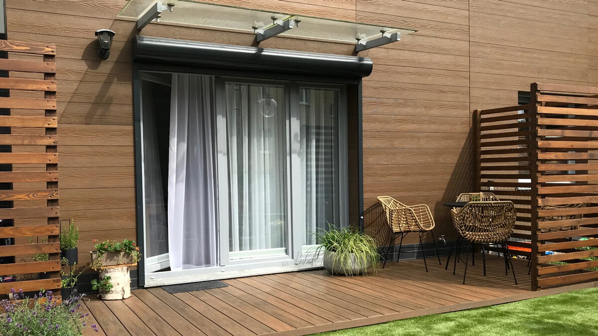 Terasa kotedže / kotedžo terasa, Premium Teak kompozitinė terasinė lenta