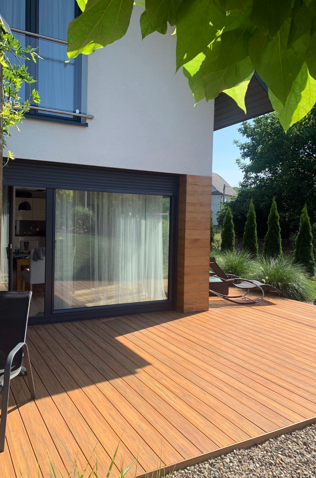 Terasos įrengimas – Amber Premium kompozitinė lenta