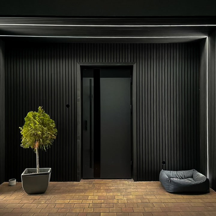 įėjimo zona kompozitinės lamelinės lentos graphite