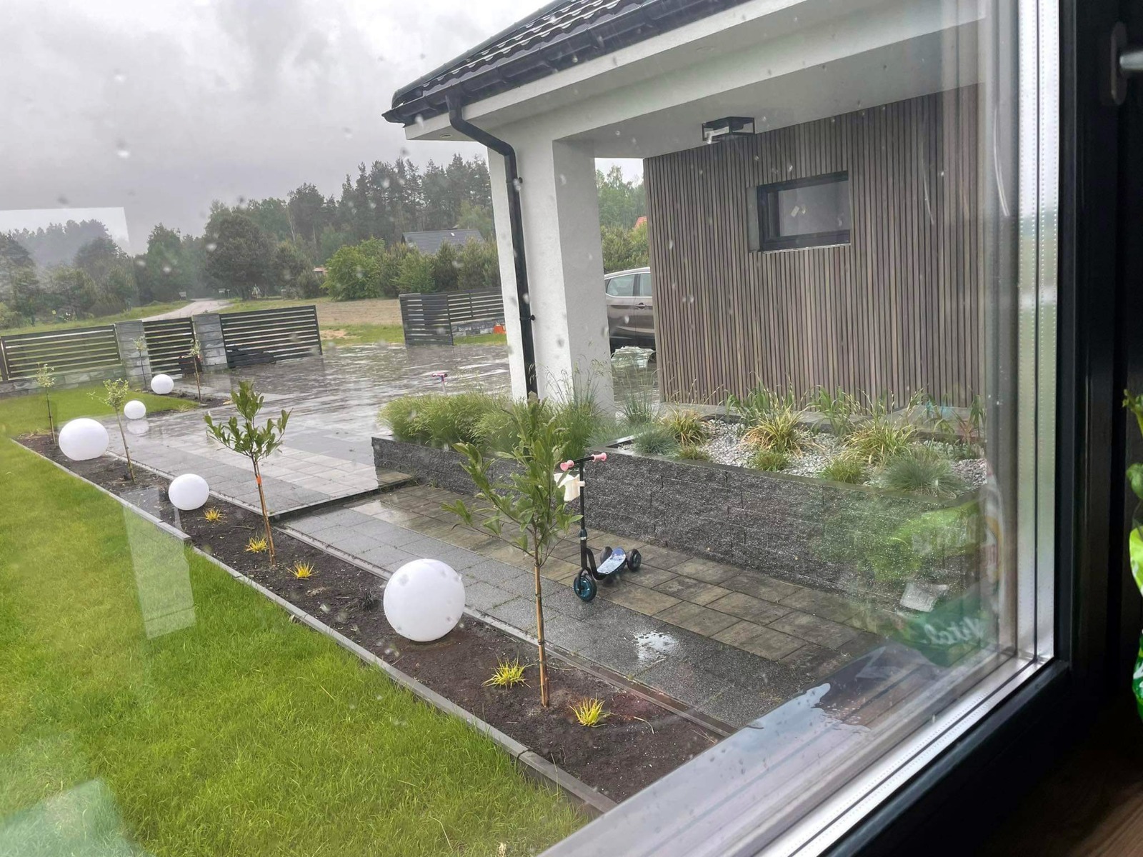 Išorinės fasado lamelės – lamelinė lenta Premium Antique