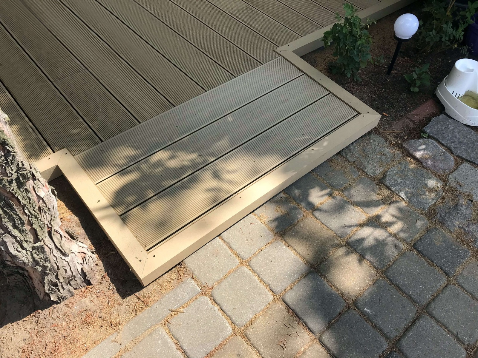 Terasa iš Standard Medaus Teak kompozitinių terasinių lentų