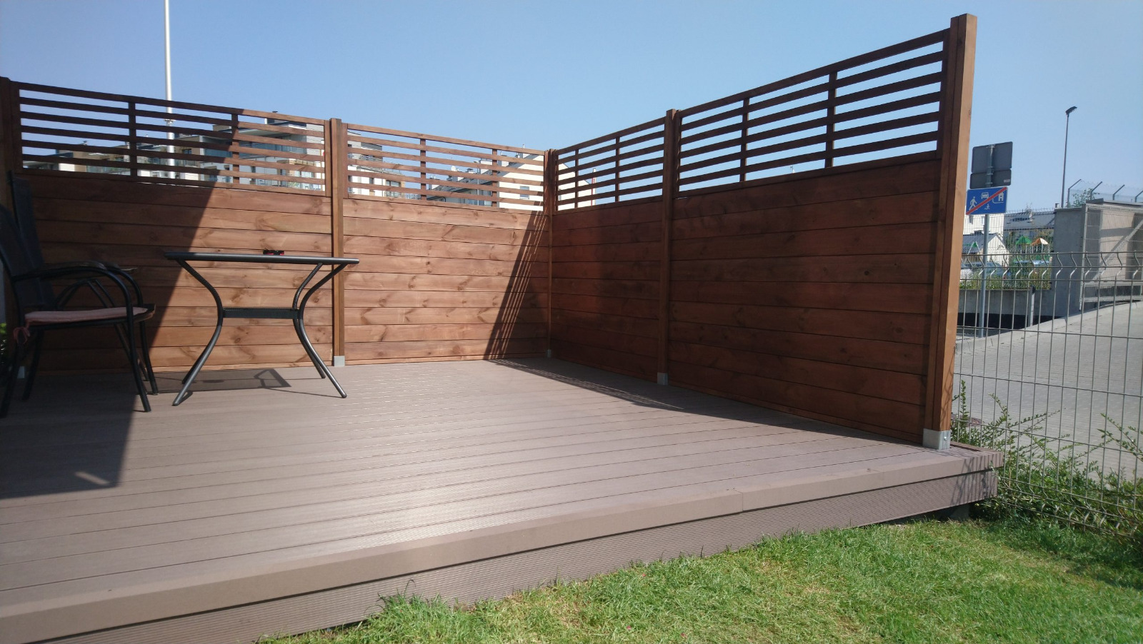 Standard Ruda terasa – privati poilsio zona