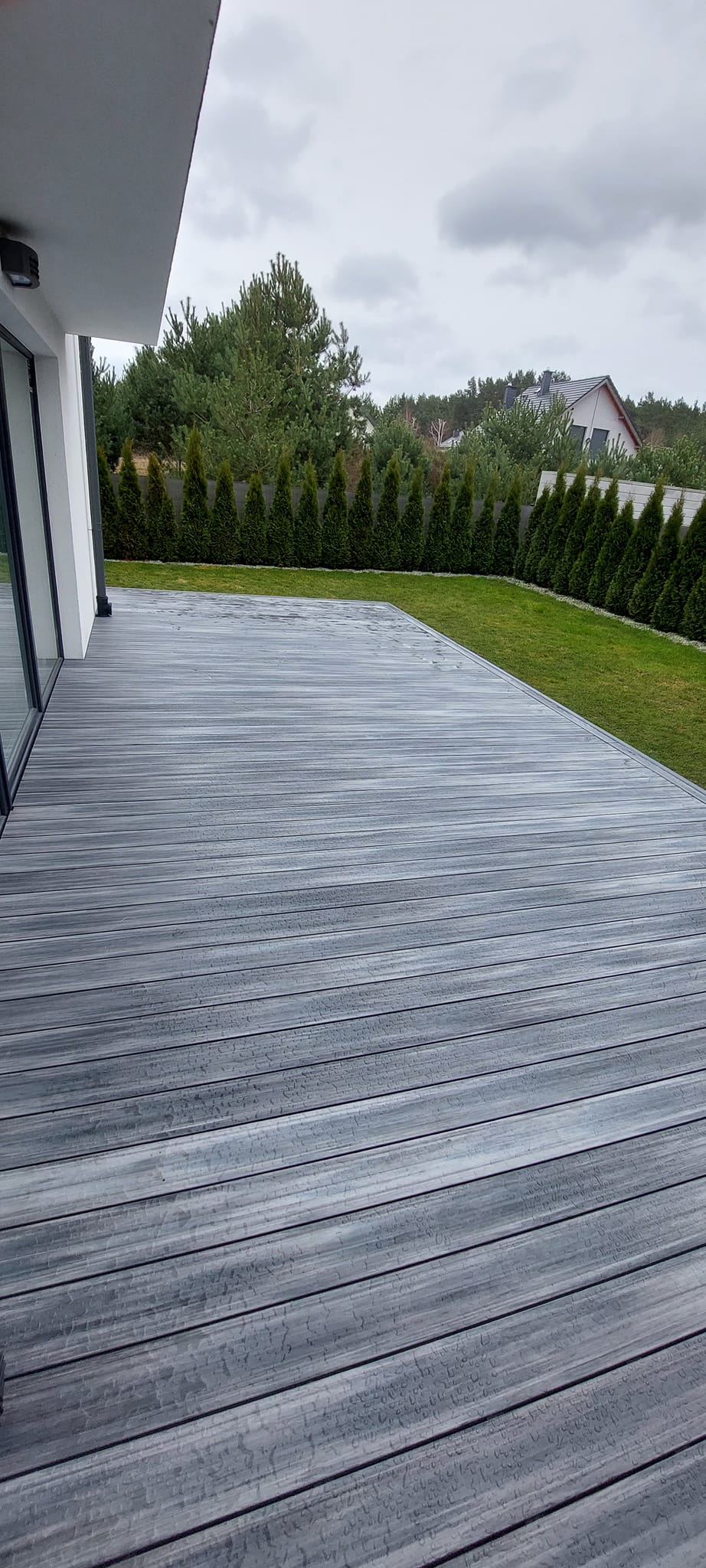 Terasa iš Premium Gray kompozitinės lentos