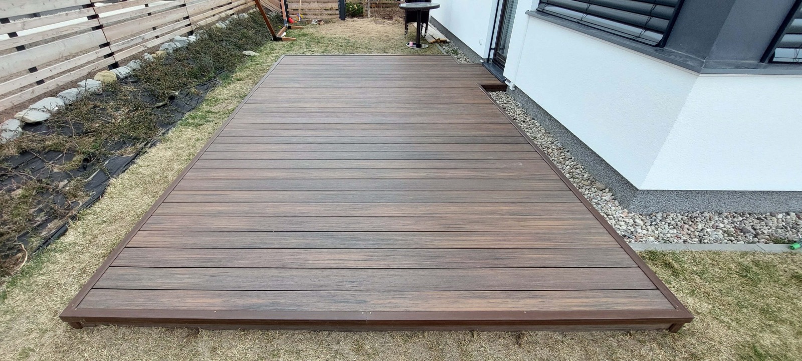 Didelė terasa iš Premium Redwood kompozitinės lentos