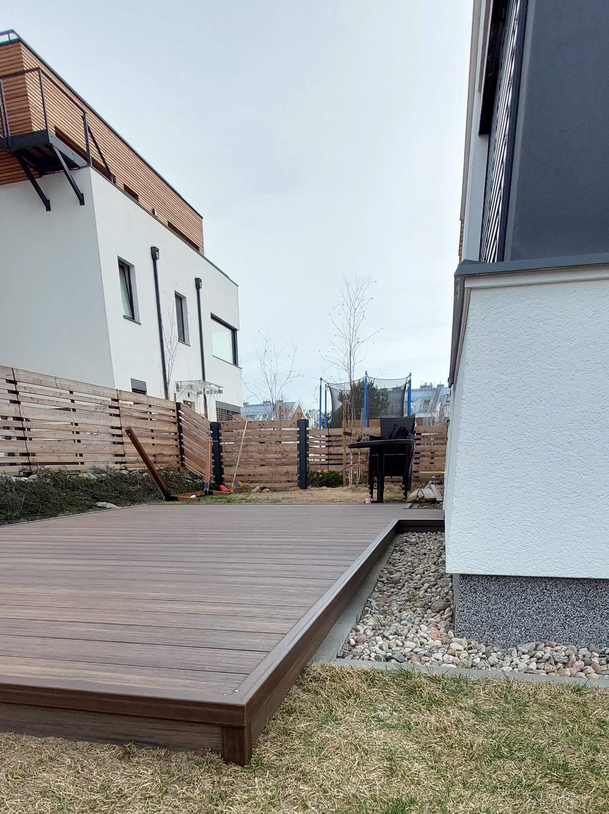 Didelė terasa iš Premium Redwood kompozitinės lentos