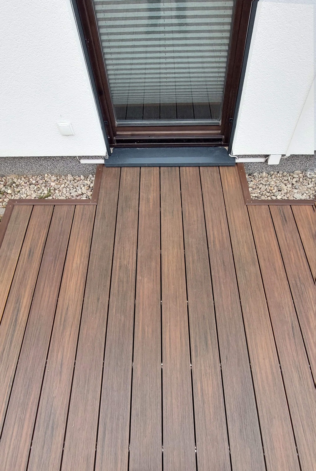 Didelė terasa iš Premium Redwood kompozitinės lentos
