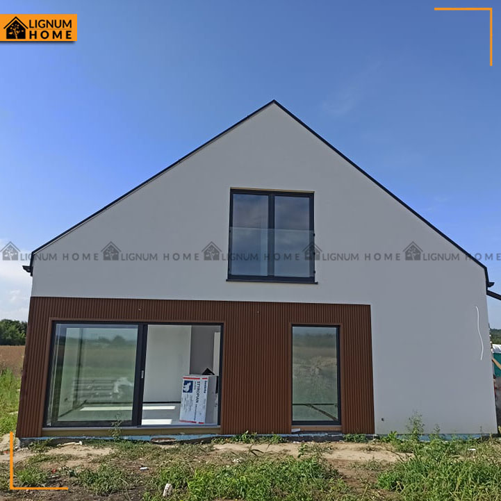 Apdaila iš Premium Teak fasado lamelių